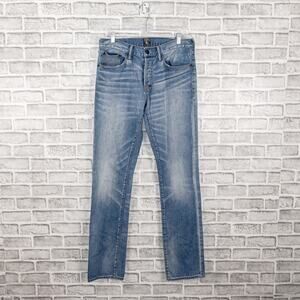 PRPS Men's Demon Fit Denim Jeans Button Fly Blue Wash Size 32